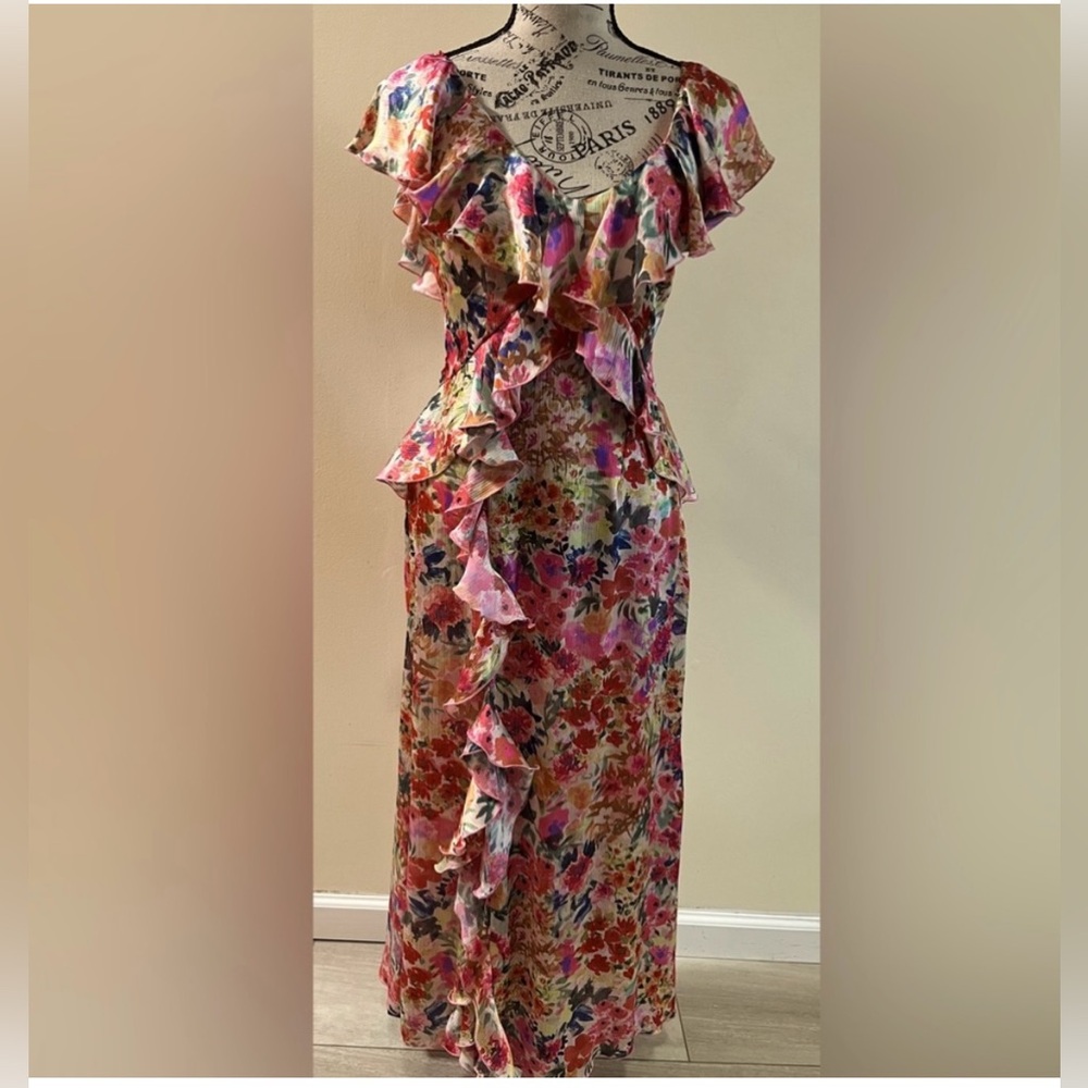 Zara Floral Maxi Dress